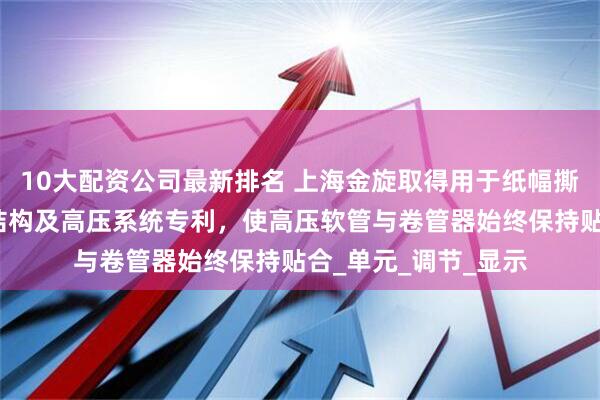 10大配资公司最新排名 上海金旋取得用于纸幅撕裂的高压软管收紧结构及高压系统专利，使高压软管与卷管器始终保持贴合_单元_调节_显示
