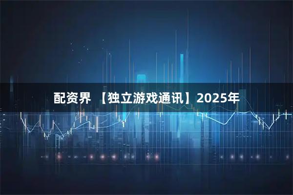 配资界 【独立游戏通讯】2025年